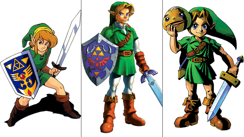 Illustration for article titled Zelda se hace mayor: así han cambiado sus personajes en 28 años